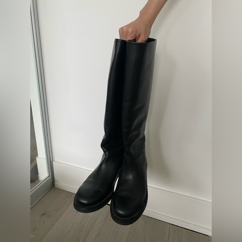 Zara Black Tall Boots